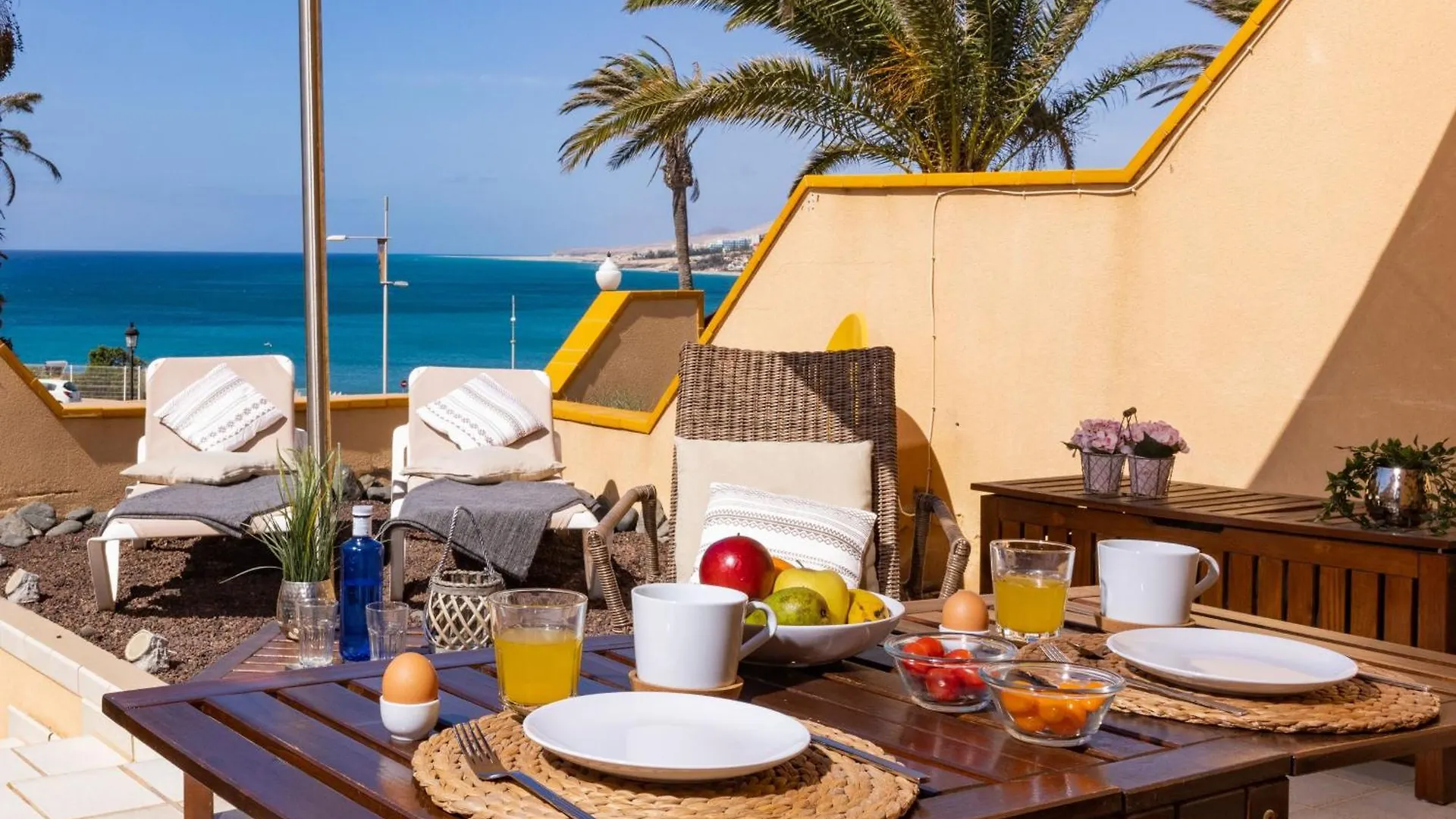 Casa Marena Costa Calma Mit Grosser Terrasse Apartament