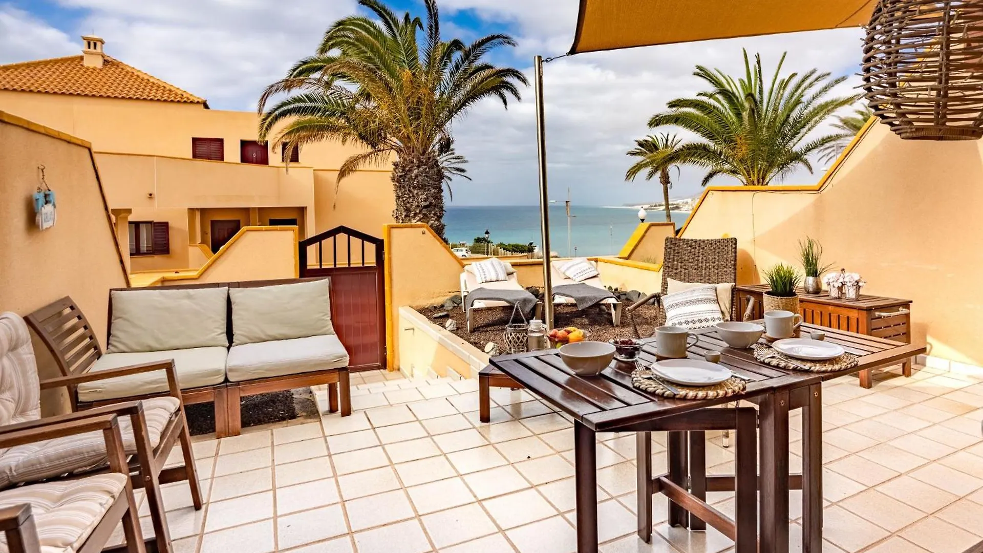 Apartament Casa Marena Costa Calma Mit Grosser Terrasse Hiszpania